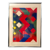 Lithograph guy de rougemont, 1977