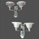 EZAN France pair of Art Deco period wall lights