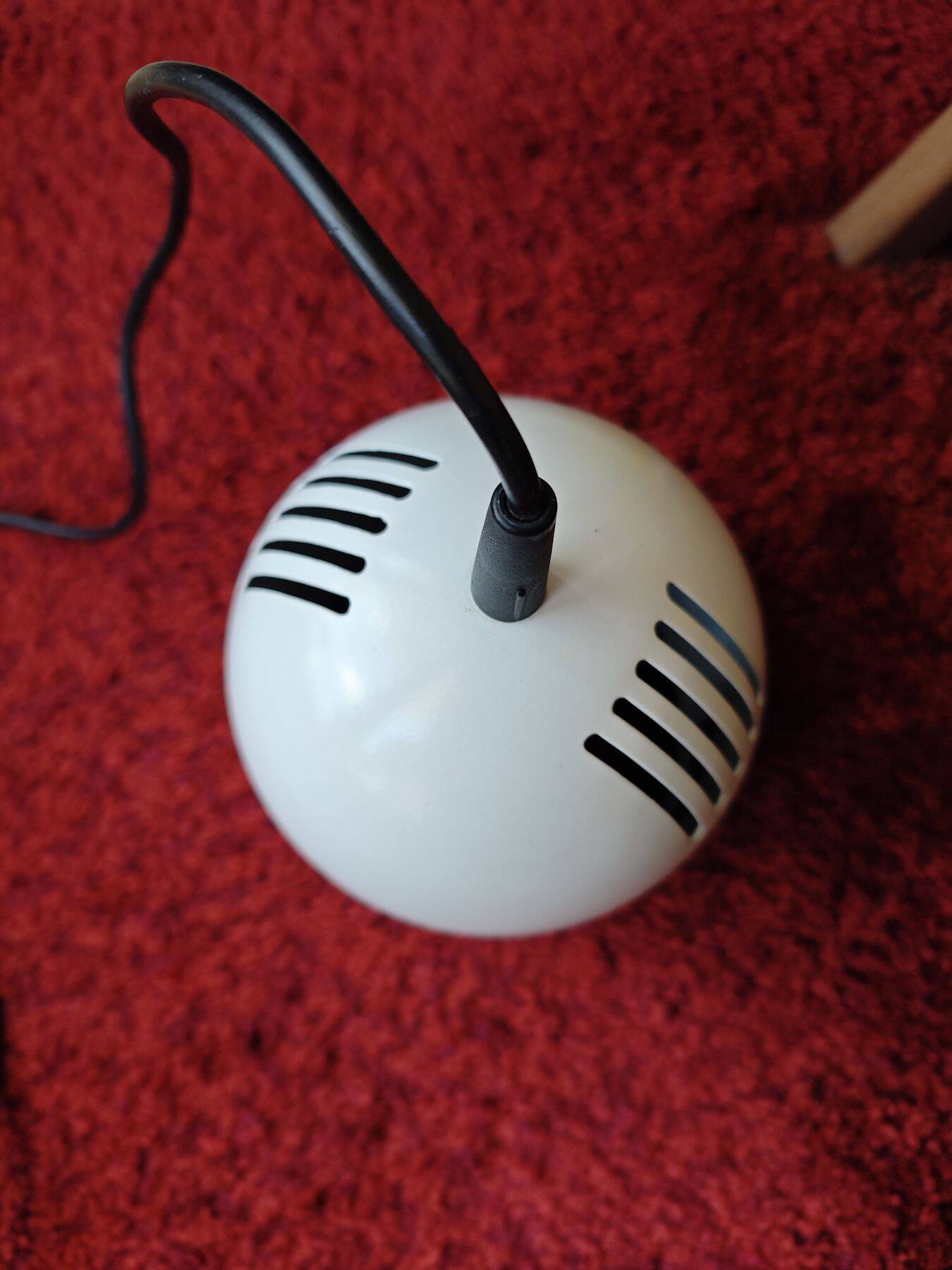 Vintage pendant light, Danish design, space age - 1970s