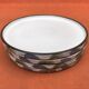 4 Niderviller earthenware dinner plates from the "Prunes" collection