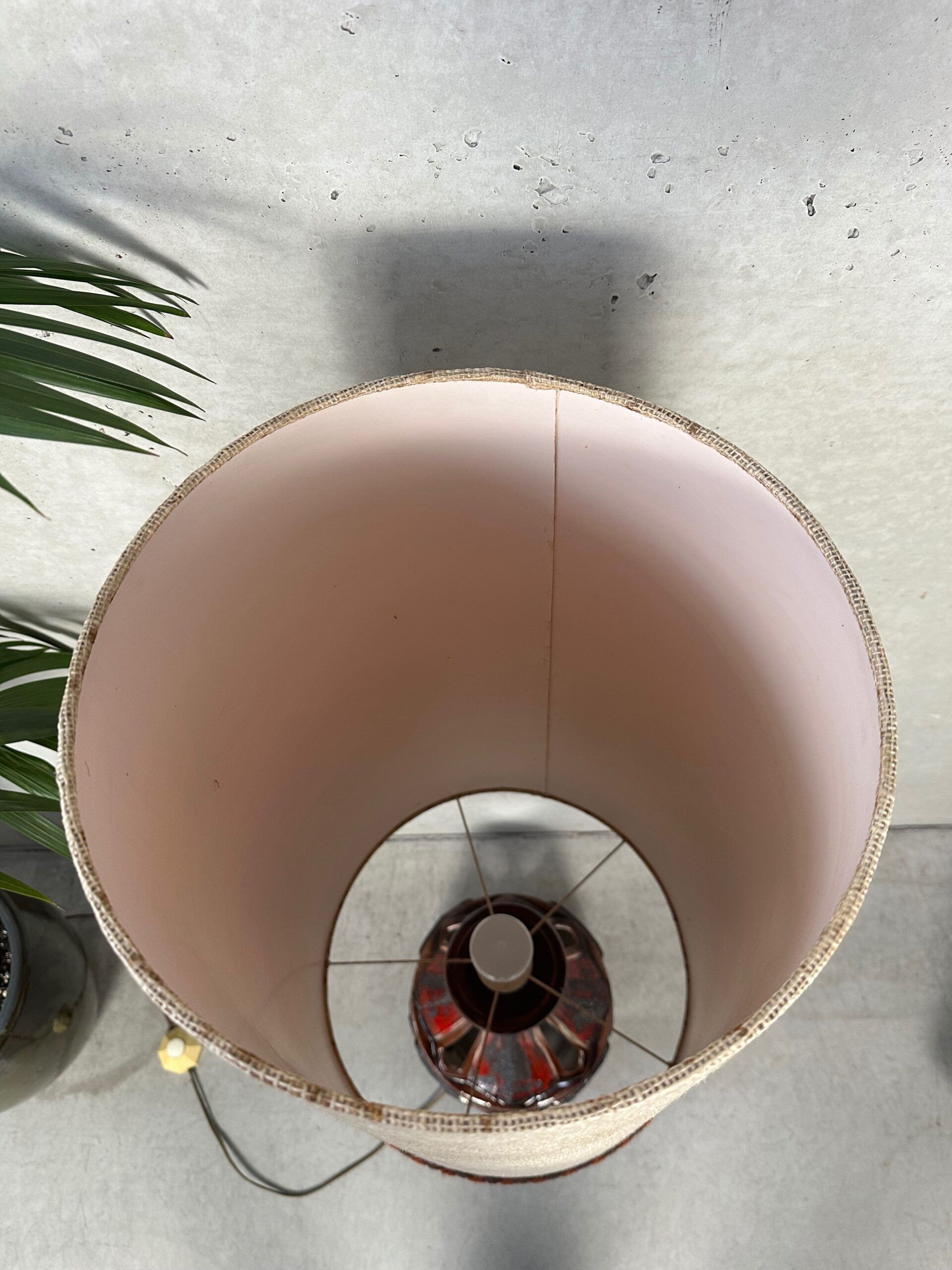 Vintage XL fat lava floor lamp