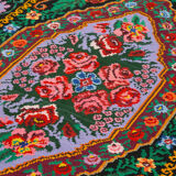 Moldovian rose kilim 246 x 151 cm
