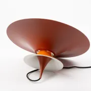 Danish vintage Radius pendant lamp by Erik Balslev, Fog og Morup, 1977