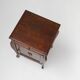 Art Nouveau night stand in oak, France ca. 1910