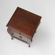 Art Nouveau night stand in oak, France ca. 1910