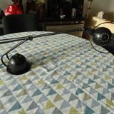 Aluminor articulated lamp black metal Vintage 70/80