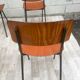 Set of 4 vintage chairs and design Eromes