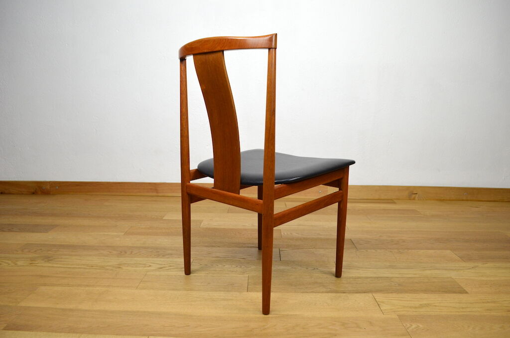 Suite of 6 danish chairs Henning Sorensen 1960