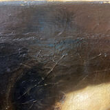 Painting "Portrait of a nobleman with a bow tie" XIX° HST (for restoration)