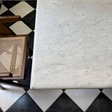 Carrara marble dining table