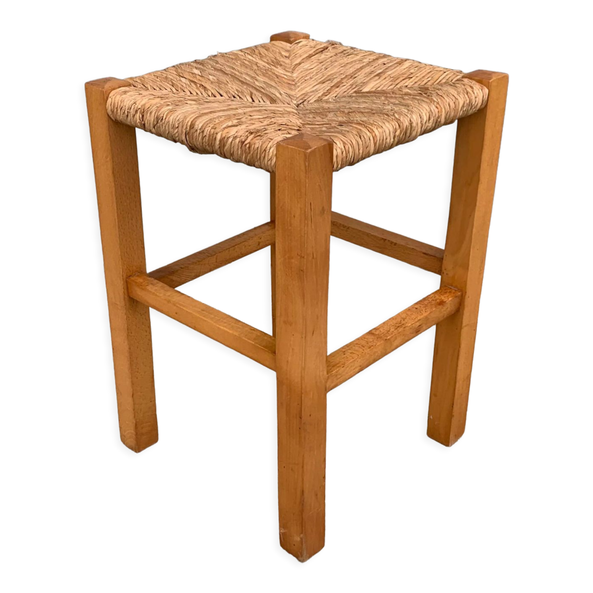 Old stuffed stool