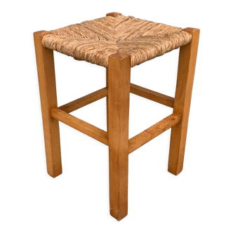 Antique stuffed stool