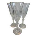 Three champagne flutes