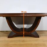 Rosewood Dining Table, Art Deco -1930