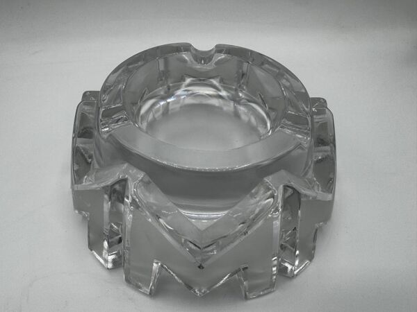 Cendrier Martell de Pierre Carmin version luxe Baccarat numéroté