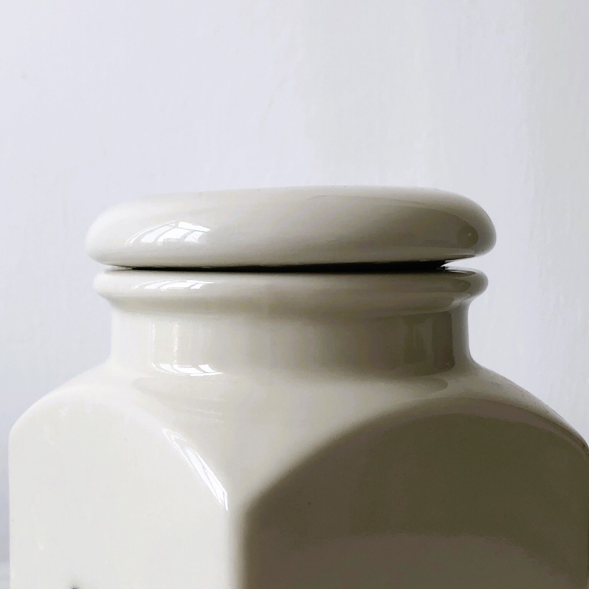 Salt jar ceramic storage of the brand friulana accessori