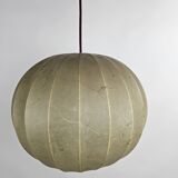 Cocoon pendant lamp from Italy with beautiful structure and colour