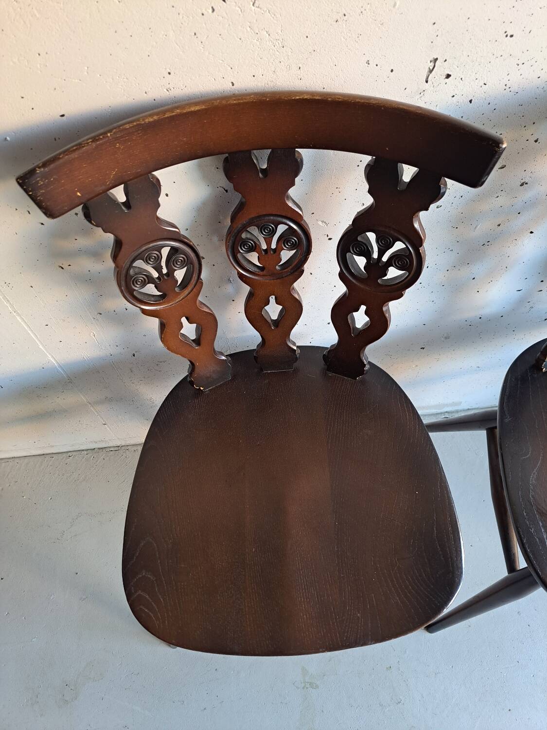 Pair of vintage 60's Ercol chairs
