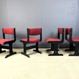 Set of 4 danish dining chairs by Farstrup Mobler, 1970s