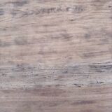 Farmhouse table with built-in storage