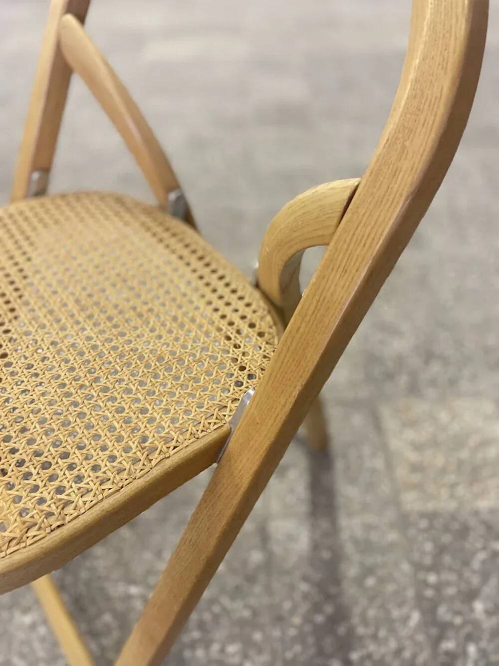Italian folding chair Arca by Gigi Sabadin for Crassevig