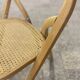 Italian folding chair Arca by Gigi Sabadin for Crassevig