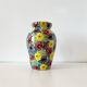 Ceramic flower vase Italy 1960