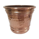 Cache pot en cuivre martelé estampillé "Sela"