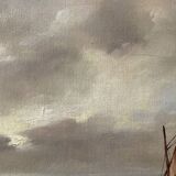 Oil on canvas E. Colin