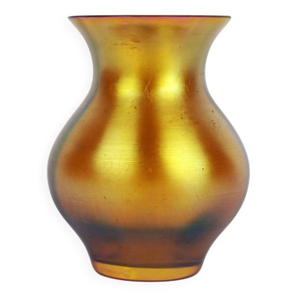 Vase en verre irisé par WMF