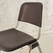 Vintage Knoll International 1601 Model stackable chairs 1970s