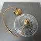 Vintage glass pendant light