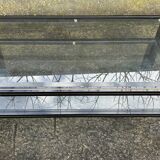 Pierre Vandel coffee table, Hollywood Regency model, vintage, 70s