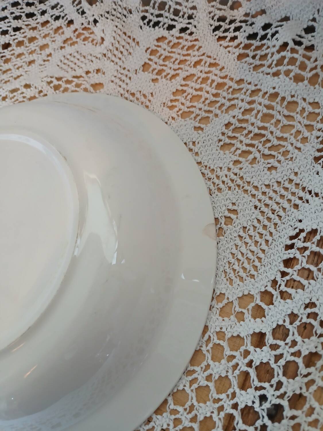 2 old Moulin des Loups dishes