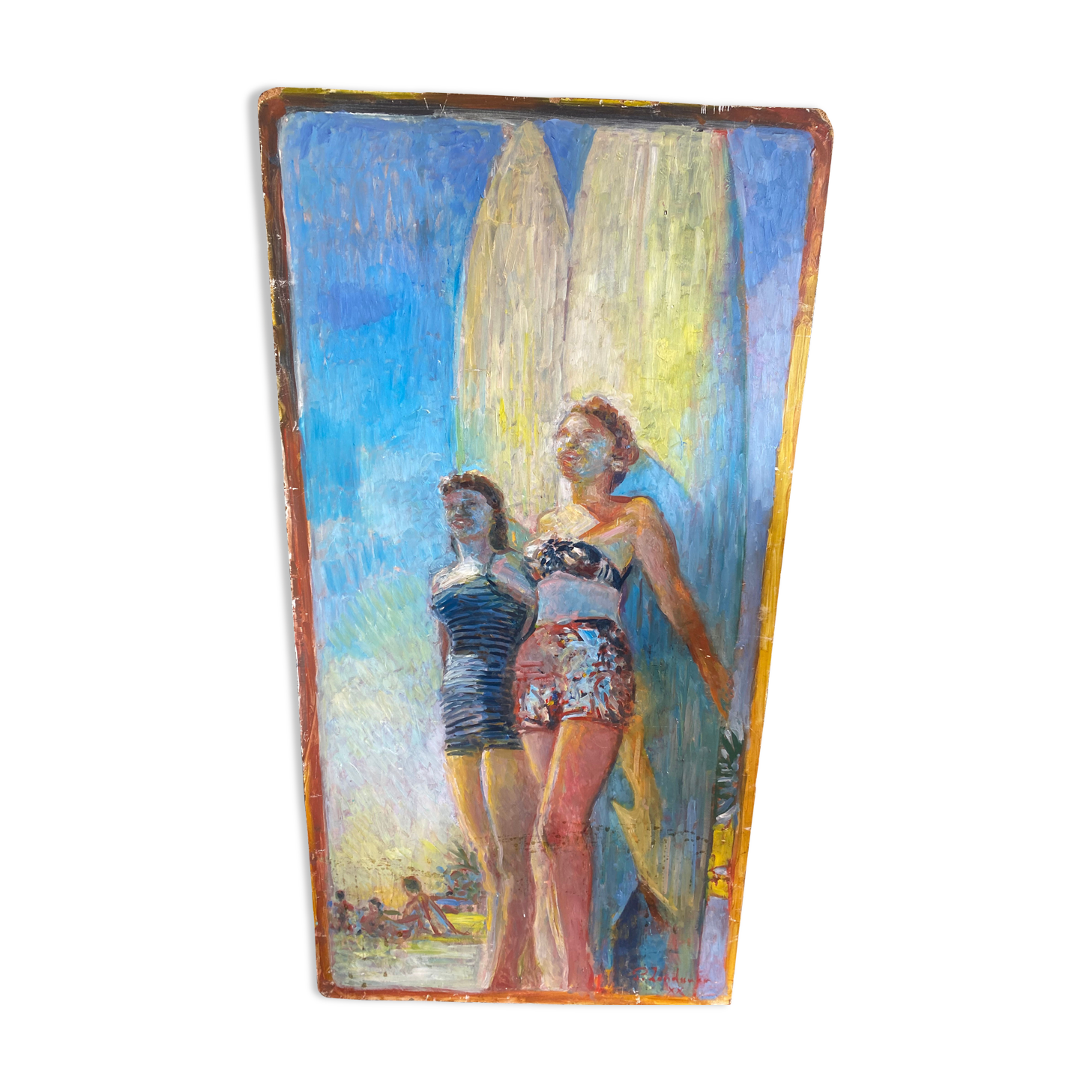 Painting by Patrice Landauer