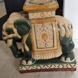 Vintage Thailand ceramic elephant