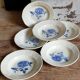 Six earthenware plates of Digoin and Sarreguemines 40s