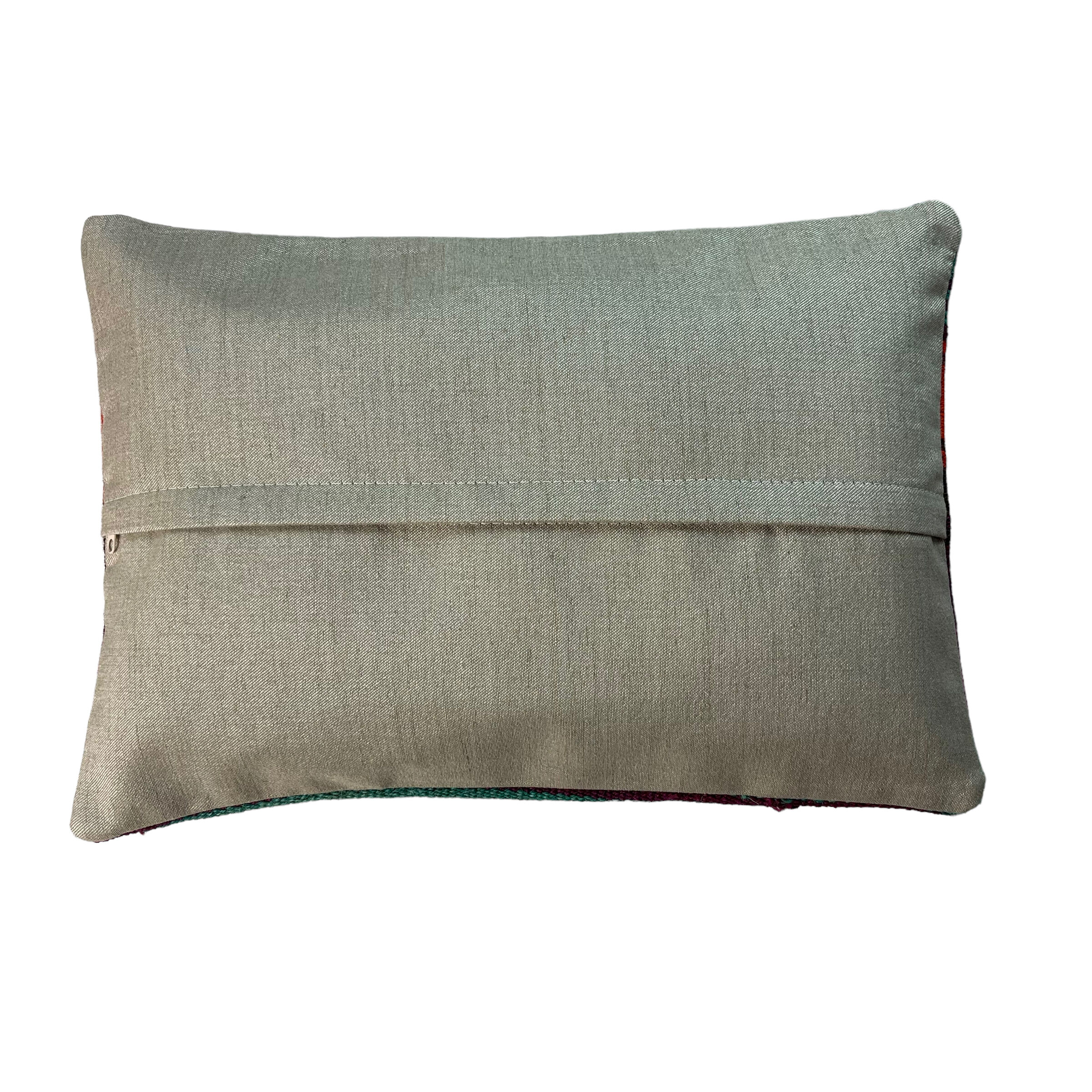 Vintage turkish handmade cushion cover , 30 x 50 cm