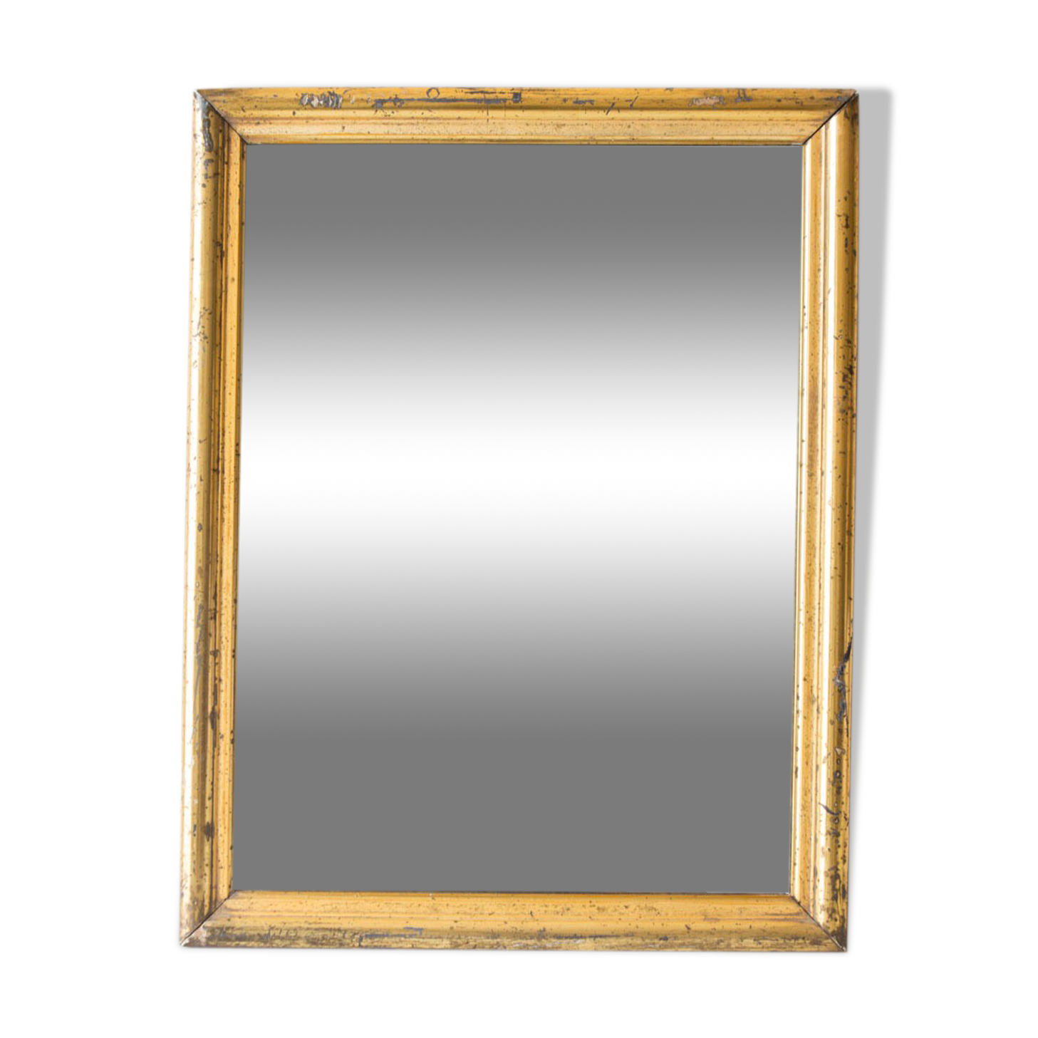 Old golden mirror 19th