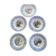 Talking Creil and Montereau set of plates