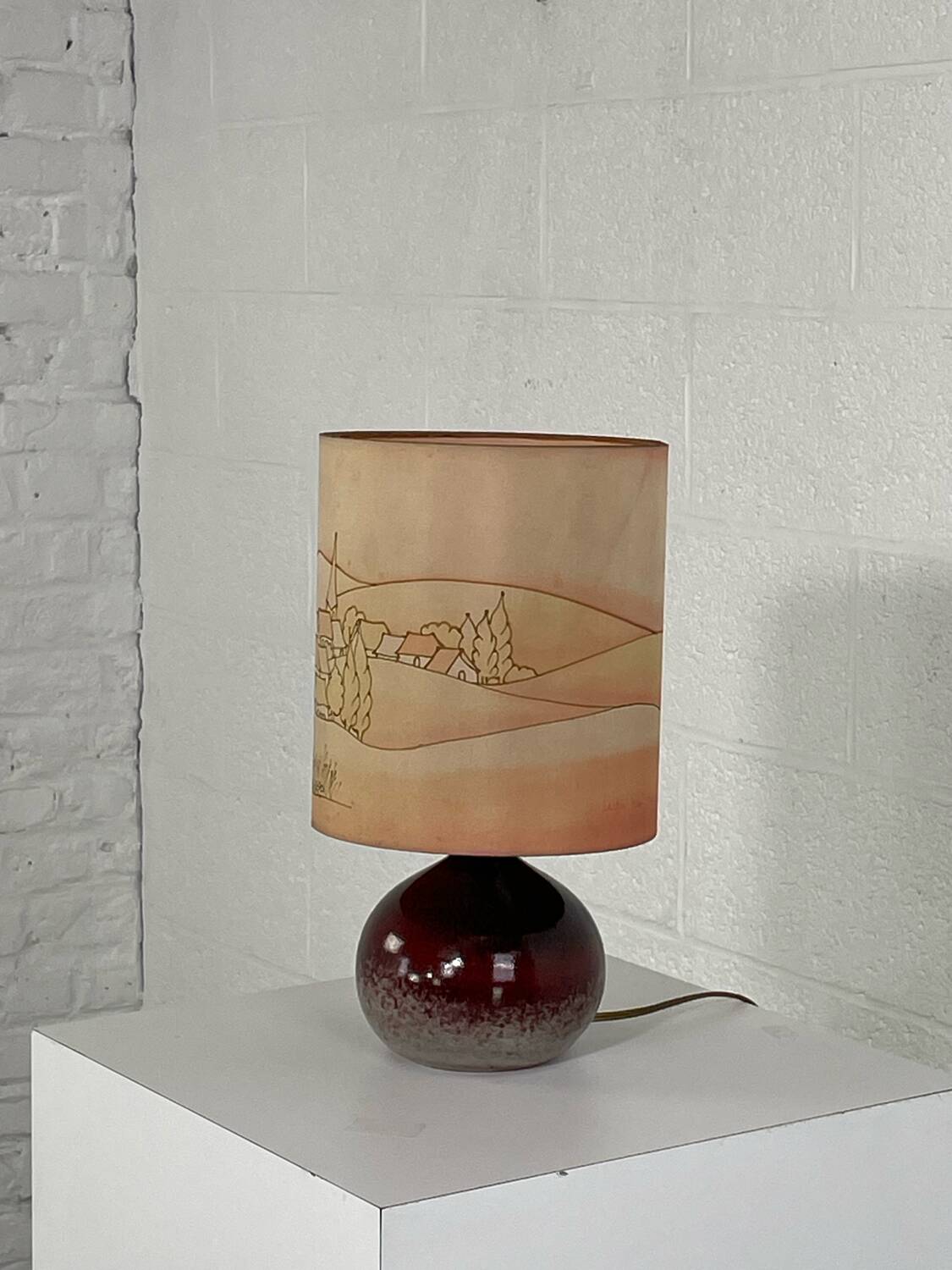 Vintage ceramic lamp