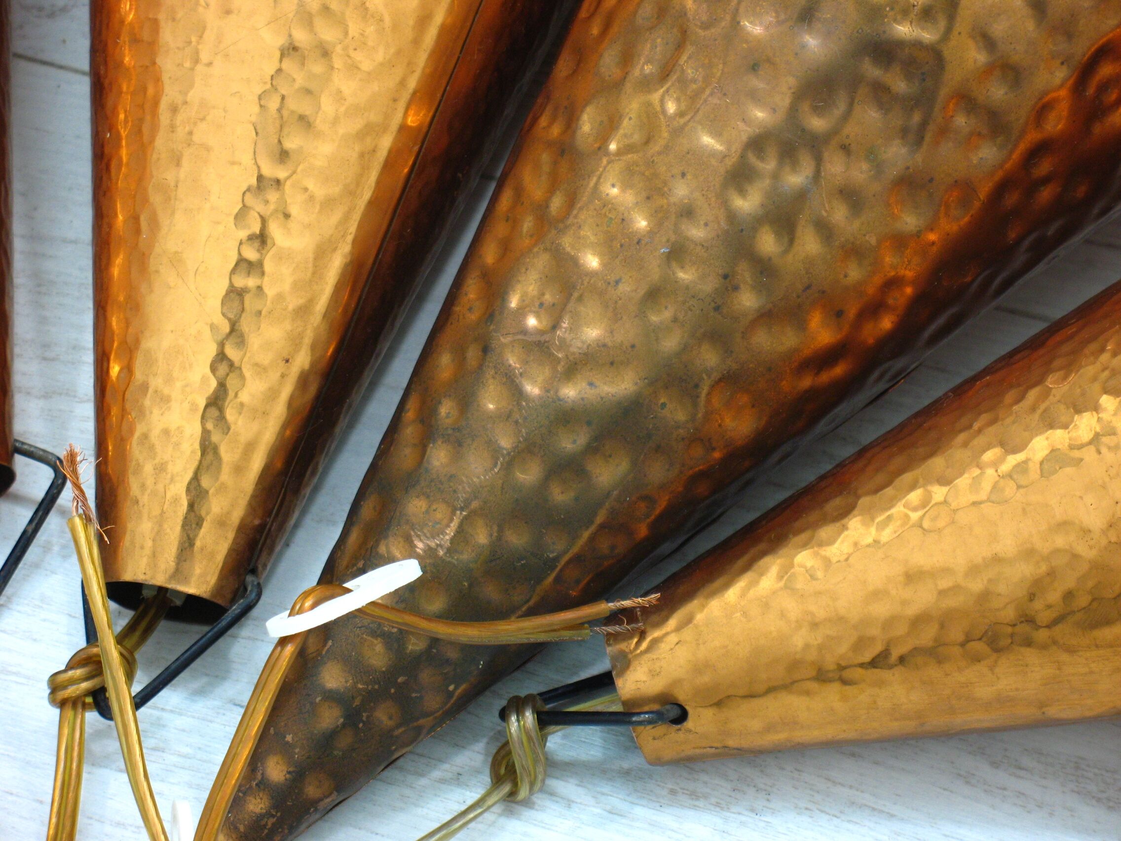 Suspensions coniques par ES Horn Aalestrup, 1970, ensemble (5)