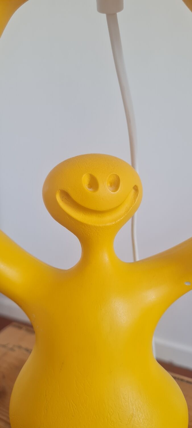 Smile lamp by ruggui italy 1990