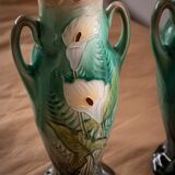 Pair of art nouveau vases