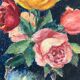 Tableau bouquet de roses