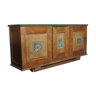 Sideboard chene cerusee