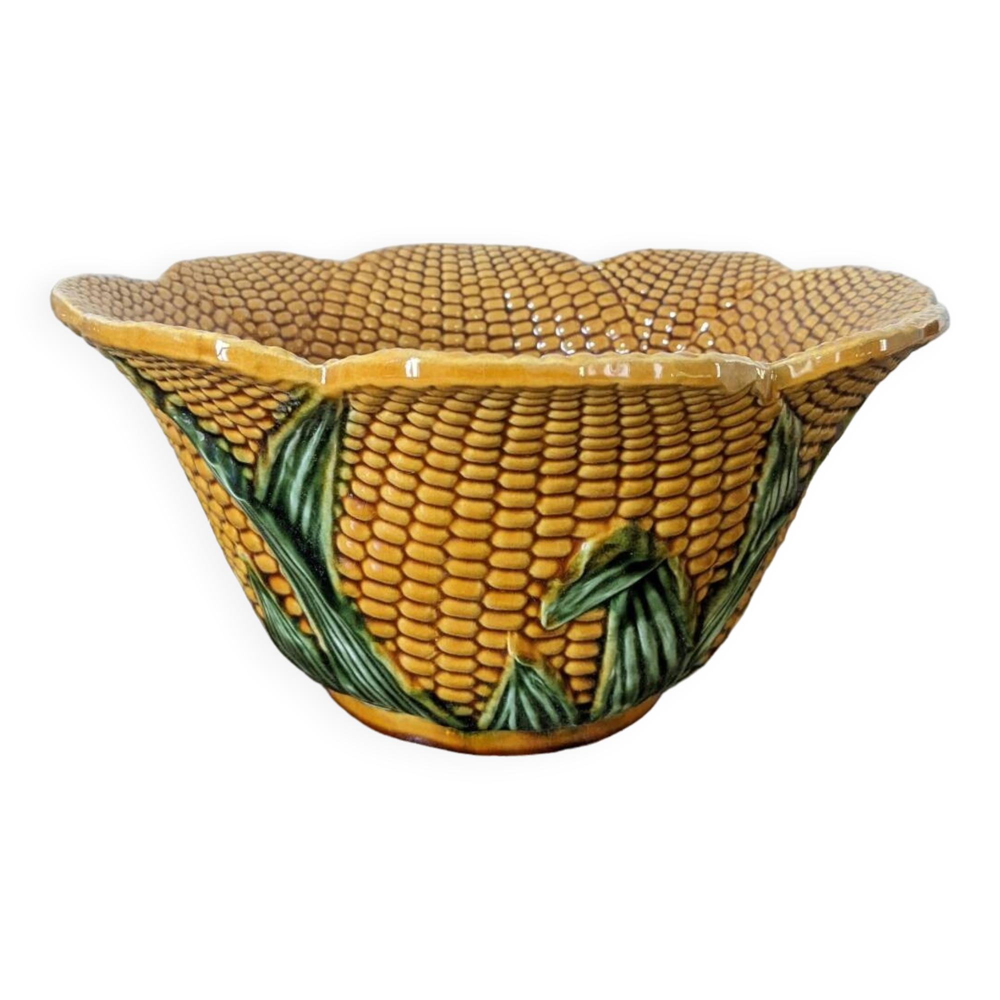 Corn salad bowl in slip