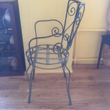 Wrought iron chair