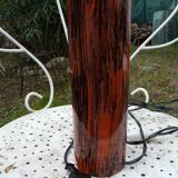 Lampe en céramique signée camos - vallauris, 1960