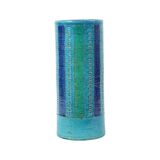 Aldo Londi for Bitossi Vase 1960s Rimini Blue Ceramics